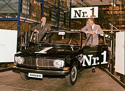 Volvo Personvagnar: Historia, Försäljningsvolymer, Produktionsorter[7]