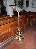 Thumbnail for File:The lectern at St Mary, Bentworth - geograph.org.uk - 2174810.jpg