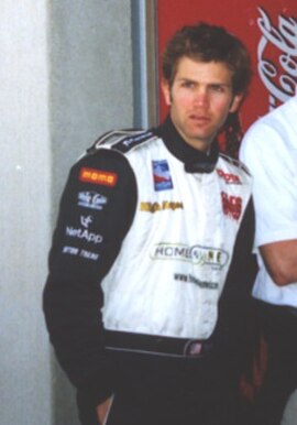 Renna at the Indianapolis Motor Speedway in May 2003
