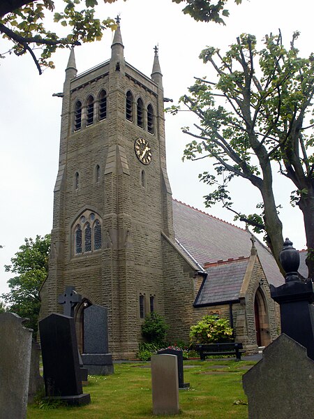 File:Tower of All Hallows Church, Bispham.jpg