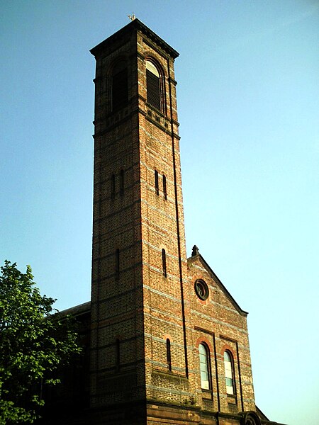 File:Tower of St Bridget & St Thomas, Lawrence Road.jpg