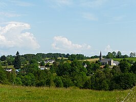 Gezicht op Trémouille-Saint-Loup