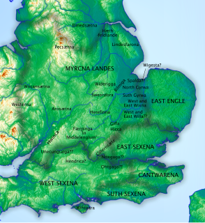 Tribal Hidage List of thirty-five Anglo-Saxon tribes