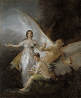 <i>Truth, Time and History</i> 1812–1814 painting by Francisco de Goya