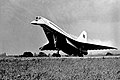 Tupolew Tu-144 am Flughafen Berlin-Schönefeld