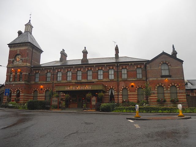 The original Tunbridge Wells West station building