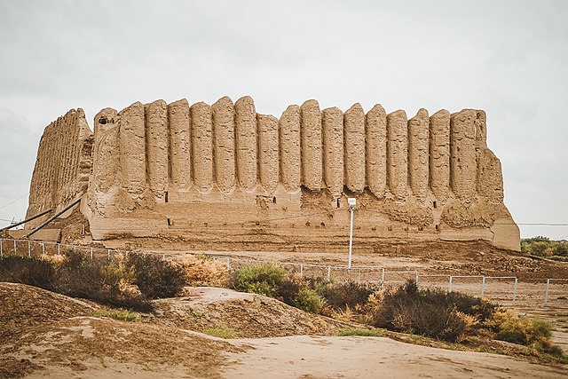 Ruins of the city of Merv: the Great Kyz Kala.