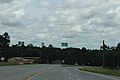 US84 GA38 Overhead sign East of Whigham