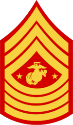 Sargento mayor del Cuerpo de Marines