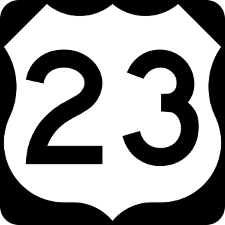 <span class="mw-page-title-main">U.S. Route 23 in Michigan</span> U.S. Highway in Michigan