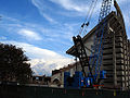 DKR construction, north end zone 2007