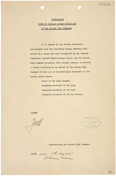 File:Undertaking Given by Certain German Emissaries to the Allied High Commands.jpg