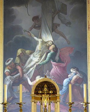 Descente de Croix, 1824, cathédrale Saint-Théodorit d'Uzès.