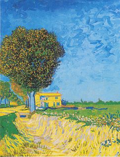 <i>A Lane near Arles</i> painting by Vincent van Gogh