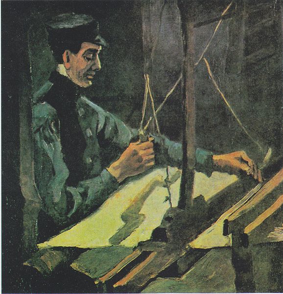File:Van Gogh - Weber am Webstuhl - (Profil nach rechts)1.jpeg