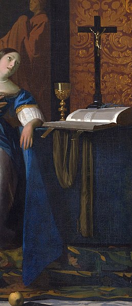 File:Vermeer The Allegory of the Faith (cropped, Catholic attributes).jpg