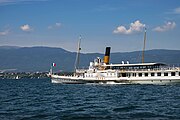 Le bateau CGN "Vevey" en 2018