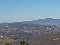 View of Remete Hill from János Hill