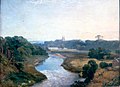 James Cassie, View of St Machar's from the River Don