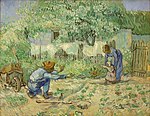 Vincent van Gogh - First Steps, after Millet.jpg