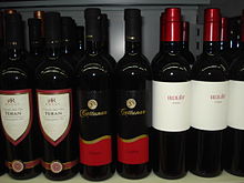 Teran wine from Istria region Vino Teran (Croatia).jpg