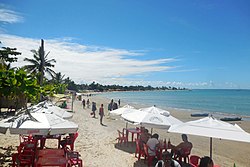 Vue de la plage de Santa Cruz Cabrália