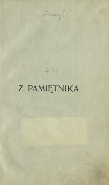 File:Władysław Stanisław Reymont - Z pamiętnika.djvu