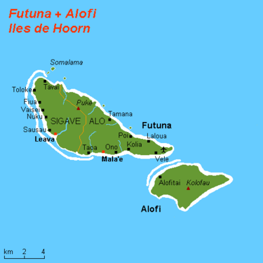 Map of Hoorn Islands (Futuna and Alofi) WF -Hoorn.png