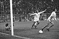 WK 74 Nederland tegen Brazilie 2-0, Cruijff heeft gescoord (2-0) Rep juicht, li, Bestanddeelnr 927-3018.jpg
