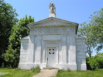 The mausoleum of Walter Gurnee