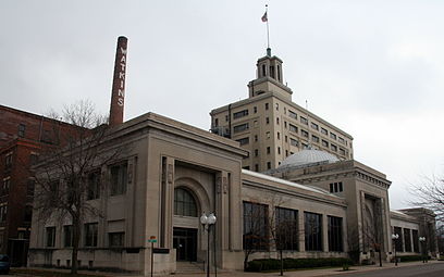Administration building for the J.R. Watkins Medical Company, Winona, Minnesota, 1911.