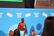 Deutsch: Gewichtheben bei den Olympischen Jugendspielen 2018; Tag 2, 10. Oktober 2018; Jungen 62 kg English: Weightlifting at the 2018 Summer Youth Olympics at 8 October 2018 – Boys' 62 kg