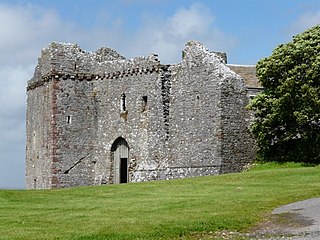 <span class="mw-page-title-main">Weobley Castle, Gower</span> Castle in Swansea, Wales