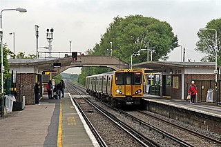 <span class="mw-page-title-main">Leasowe railway station</span> Railway station on the West Kirby branch of the Wirral line in England