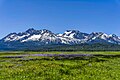 Williams Peak (left) and Merritt Peak (right of center)