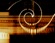 The spiral at the end of the spectrogram for "Windowlicker" Windowlickerspiral.png