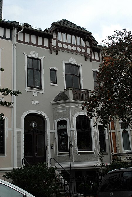 Wohnhaus in Bremen, Franz Liszt Straße 4