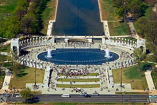 <span class="mw-page-title-main">World War II Memorial</span> National memorial in Washington, D.C., US