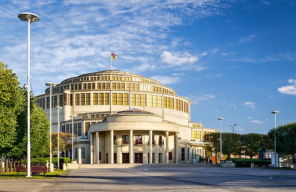 Centennial Hall in Wrocław, Poland, by Jar.ciurus