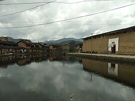 Xishuang Lou - pond - looking NW - DSCF4108.JPG