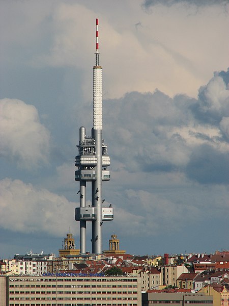 File:Zizkov TV tower - panoramio.jpg