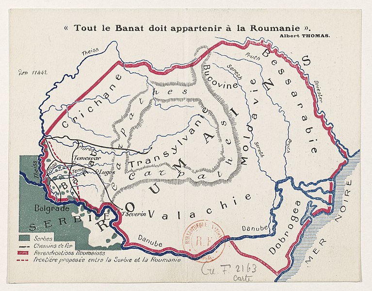 File:"Tout le Banat doit appartenir à la Roumanie". Albert Thomas - btv1b525100443 (1 of 2).jpg