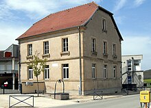 Ang Town Hall sa échenans-sous-Mont-vaudois