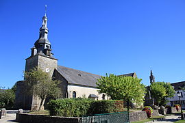 A igreja de Saint-Thuriau, em Plumergat