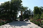 Братська могила 47 радянських воїнів та пам’ятник воїнам-односельцям, Троїцьке 01.jpg