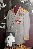 Uniforme del Mariscal de la Unión Soviética G. K. Zhukov, Museo Estatal de Historia Política de Rusia