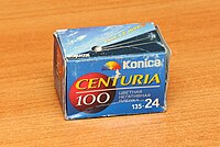 Fotografický film Konica Centuria 100, rok 2002