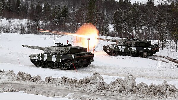 Norwegian Leopard 2 on 14 March 2014