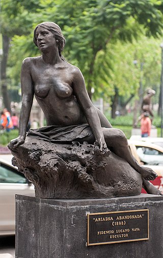 <i>Ariadna abandonada</i> Sculpture in Mexico City, Mexico