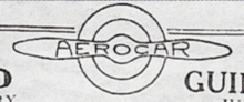 The logo of Aero Car Engineering Company. 1919-1920 Aerocar logo.png